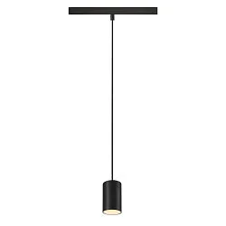 Pendel NUMINOS® XS TRACK 48V DALI styrbar IP20, sort, hvid dæmpbar