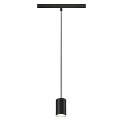 Pendel NUMINOS® XS 48V 55° til VDU-arbejdsstation, DALI styrbar IP20, sort mat dæmpbar
