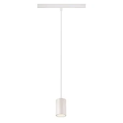 Pendel NUMINOS® XS 48V DALI 2 40° til VDU-arbejdsstation, DALI styrbar IP20, hvid mat dæmpbar