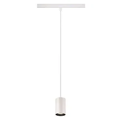 Pendel NUMINOS® XS 48V 55° til VDU-arbejdsstation, DALI styrbar IP20, hvid mat dæmpbar
