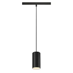 Pendel NUMINOS® S TRACK 48V DALI styrbar IP20, sort, hvid dæmpbar