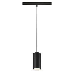 Pendel NUMINOS® S 48V DALI 2 40° til VDU-arbejdsstation, DALI styrbar IP20, sort mat dæmpbar