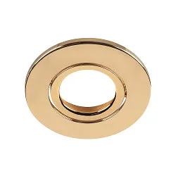 Dæksel UNIVERSAL DOWNLIGHT MOVE rund, svingbar, blank, guld