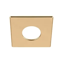 Dæksel UNIVERSAL DOWNLIGHT IP65 firkantet, guld mat
