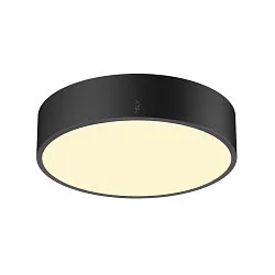 Væg- og Loftlampe MEDO® PRO 30 rund, DALI styrbar IP50, sort dæmpbar