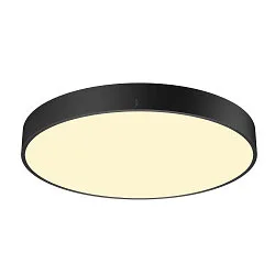 Væg- og Loftlampe MEDO® PRO 60 rund, DALI styrbar IP50, sort dæmpbar