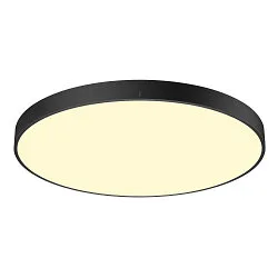 Loftlampe MEDO® PRO 90 rund, DALI styrbar, CCT Switch, UGR < 19 IP50, sort dæmpbar