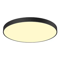 ceiling luminaire MEDO® 90 round, CCT Switch IP50, black dimmable