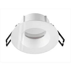 Forsænket loftsring NEW TRIA® 68 rund, hvid