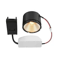 LED module NEW TRIA® round 13,3W 1200lm 3000K 38° dimmable, black