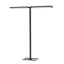 Standerlampe WORKLIGHT PRO IP20, sort dæmpbar