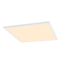 Loftlampe PANEL V 600 ON-OFF CCT Switch, omskiftelig IP54 / IP40, hvid, lakeret 