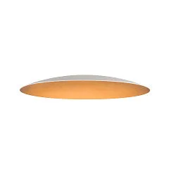 Lampeskærm LALU® ELYPSE 33 MIX&MATCH, guld, hvid