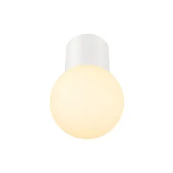 Loftlampe VARYT rund E14 IP44, hvid