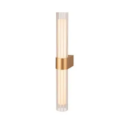 Væglampe LYGANT DOUBLE IP44, messing