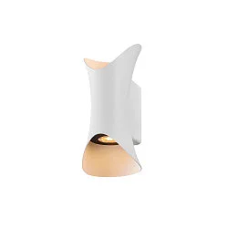 outdoor wall luminaire MODELA UP/DOWN up / down, impact resistant IP65, white matt dimmable