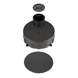 Installationshus DASAR® M, sort