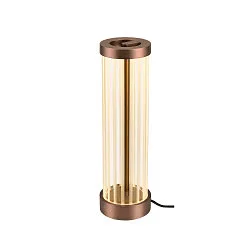 Bordlampe QUIMERA - PHASE cylindrisk, CCT Switch, omskiftelig IP20, kobber 