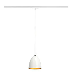 1-faset pendul PARA CONE 14 GU10 IP20, hvid, lakeret dæmpbar