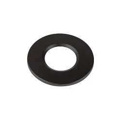 Dæksel UNIVERSAL DOWNLIGHT IP65 rund, stiv, lukket, lufttæt, sort