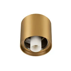 Loftlampe VARYT uden skærm E14 IP44, messing dæmpbar