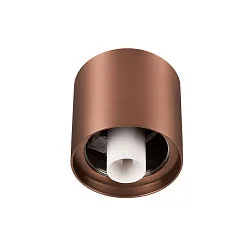 Loftlampe VARYT uden skærm E14 IP44, kobber dæmpbar