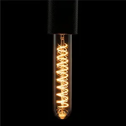 Glødepære TUBE SOFT SPIRAL - PHASE klar E27 6W 570lm 2200K 330° CRI 90-100 dæmpbar