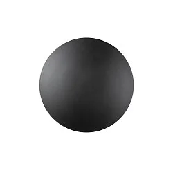 Lampeskærm MANA 60 ROUND cylindrisk, lang, sort