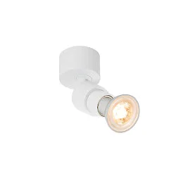 Væg- og Loftlampe PURI 2.0 BASIC STANDARD standard, rund GU10 IP20, hvid dæmpbar