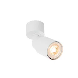 Væg- og Loftlampe PURI 2.0 - TUBE GU10 IP20, hvid dæmpbar