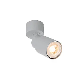 Væg- og Loftlampe PURI 2.0 - TUBE GU10 IP20, grå dæmpbar