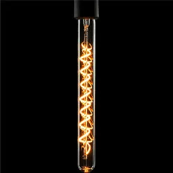 LED lyskilde SOFT TUBE T300 - PHASE klar E27 8W 400lm 1900K 330° CRI 90-100 dæmpbar