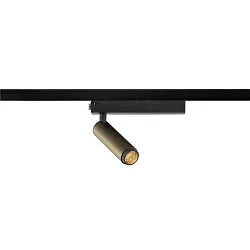 1-faset spot GRIP! S PHASE DTW svingbar, til VDU-arbejdsstation, Dim-To-Warm IP20, bronze dæmpbar