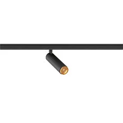 Skinne spot GRIP! S 48V DALI svingbar, til VDU-arbejdsstation, DALI styrbar IP20, sort dæmpbar