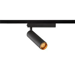 1-faset spot GRIP! M PHASE svingbar, til VDU-arbejdsstation IP20, sort dæmpbar