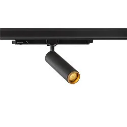 3-phase spot GRIP! M DALI DTW swivelling, DALI controllable, Dim-To-Warm, UGR < 19 IP20, black dimmable