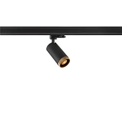 3-faset spot GRIP! L GU10 cylindrisk, justerbar GU10 IP20, sort dæmpbar