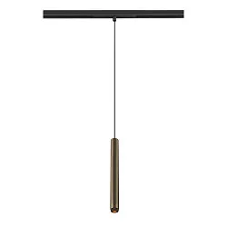 Pendel GRIP! S 48V DALI til VDU-arbejdsstation, DALI styrbar IP20, bronze, mat dæmpbar