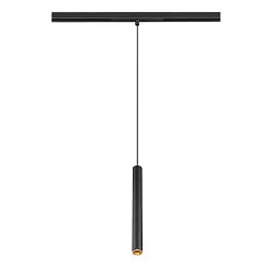 Pendel GRIP! S 48V DALI til VDU-arbejdsstation, DALI styrbar IP20, sort dæmpbar