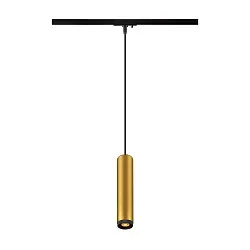 1-faset pendul GRIP! L GU10 GU10 IP20, guld dæmpbar