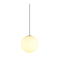 pendant luminaire SUN 40 round E27 IP20, black dimmable