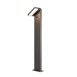 Solar pælelys ABRIDOR POLE 100 HYBRID drejelig, med sensor, CCT Switch IP65, antracit, mat 
