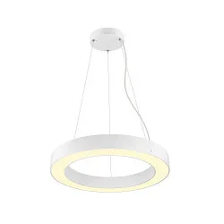Pendel MEDO® RING 60 PHASE til VDU-arbejdsstation, CCT Switch IP20, hvid dæmpbar