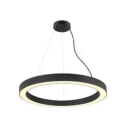 Pendel MEDO® RING 90 DALI til VDU-arbejdsstation, DALI styrbar, CCT Switch IP20, sort dæmpbar