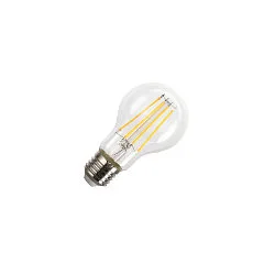 LED lyskilde pære form A60 CLEAR omskiftelig A60 klar E27 8W 810lm 3000K 280° CRI >80 