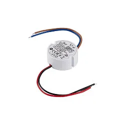 LED driver 350MA rund, konstant strøm, justerbar