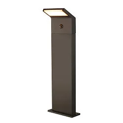 Udendørs stativlampe ORDI II POLE 70 firkantet, med sensor IP54, sort 