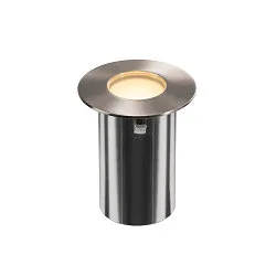 Gulvindbygningslampe TRAIL-LITE® 60 rund, sæt med 1 IP67, aluminium, rustfrit stål 