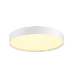 Loftlampe DECONA 42 CL rund, egnet til VDU-arbejdsstationer IP44, hvid, lakeret dæmpbar