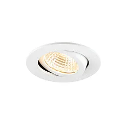 Indbygnings loftlampe NEW TRIA® 68 AIRTIGHT egnet til VDU-arbejdsstationer IP23, hvid, lakeret dæmpbar